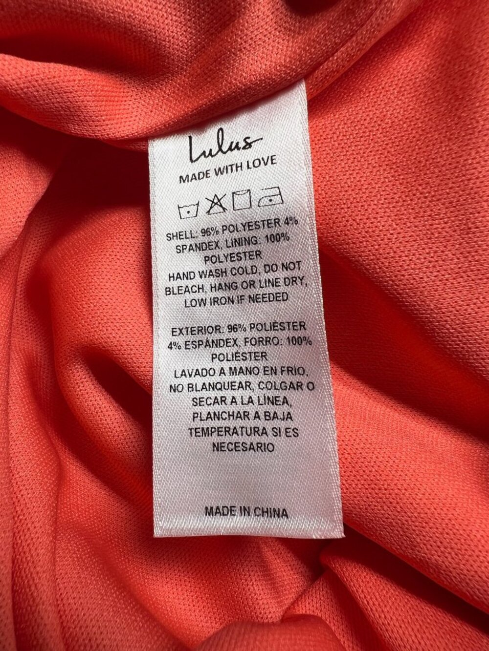 Lulus Sultry Elegance Coral Pink Cutout Bodycon Midi Dress - Size Medium NWT - Picture 6 of 10